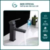Vòi lavabo QMS Inox 304 vuông đen nóng lạnh 11 Vòi lavabo QMS Inox 304 Vuông Đen – Nóng lạnh 2 chế độ