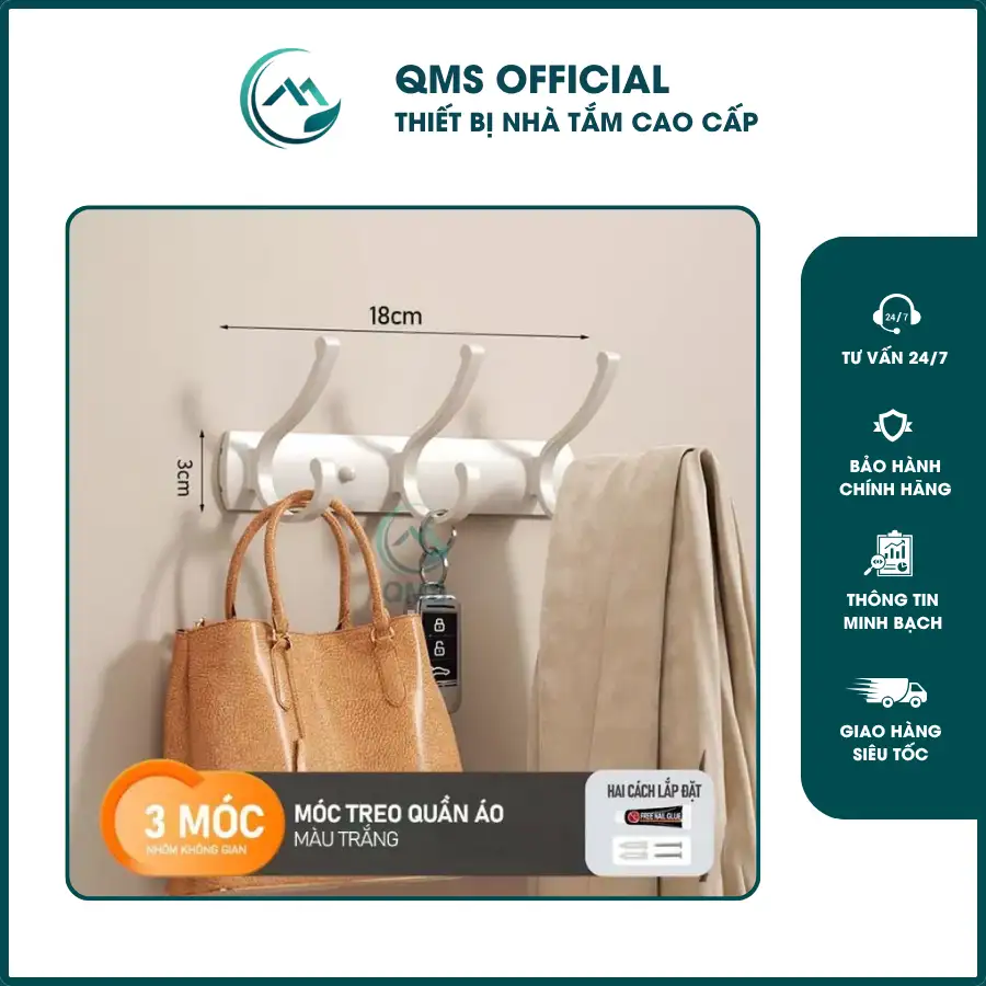 Móc treo đồ đa năng