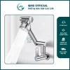 Vòi Lavabo QMS, Vòi bồn rửa mặt 1 đường nước lạnh inox 304 10 Vòi bồn rửa