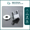 Van chữ H QMS, van chia nước 2 cổng xả cho bồn cầu 2 Van chữ H