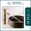 Vòi bồn rửa mặt nóng lạnh chất liệu đồng thau cao cấp, kiểu dáng thân trúc cao 30cm 12 Vòi bồn rửa mặt nóng lạnh chất liệu đồng thau cao cấp